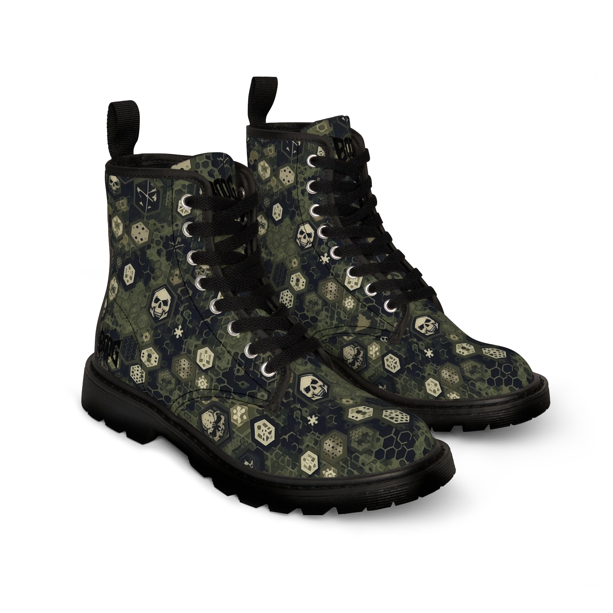 Cheap hot sale skull boots