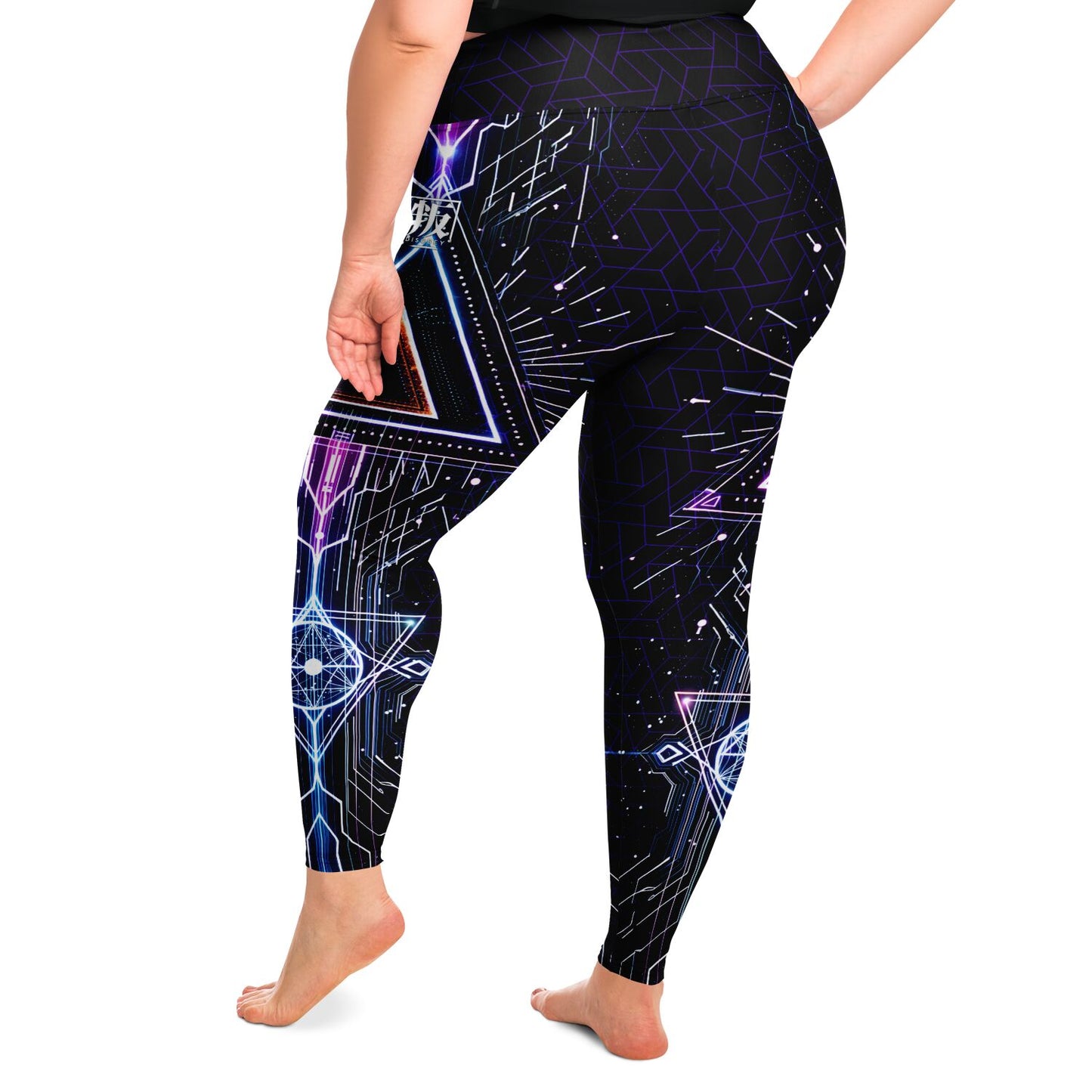 Plus Size Legging - CYBERBLACK