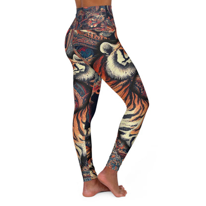 High Waisted Leggings (TIGERS ARE FRIENDS)