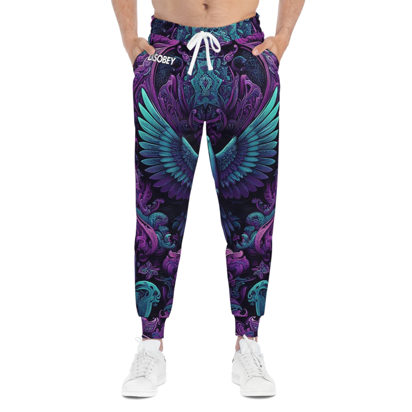 DISOBEY Athletic Joggers (PURPLE PIGEON)