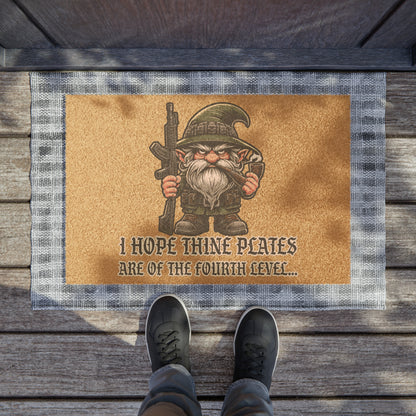 DISOBEY Doormat - Level IV Dwarf