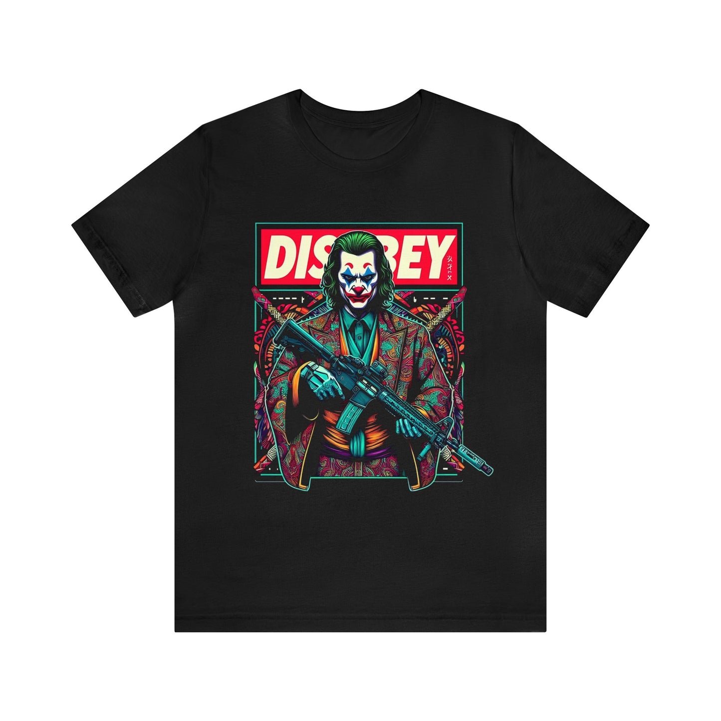 DISOBEY Unisex Tee (ARMED CLOWN)