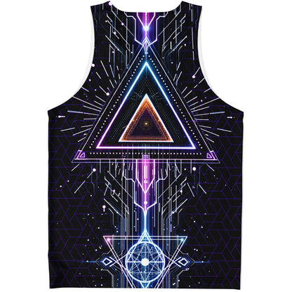 Unisex Tank Top - CYBERBLACK