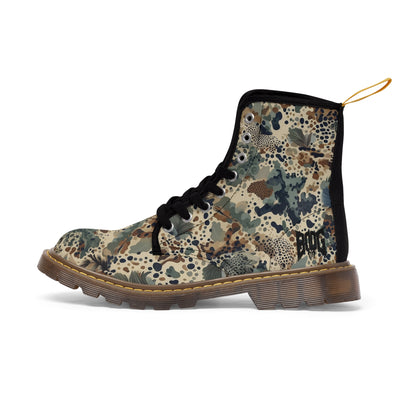 HEXCAM Multisplat Cheetah Men's Canvas Boots