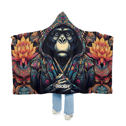 Hooded Snuggle Blanket - MONKEY BIDNESS