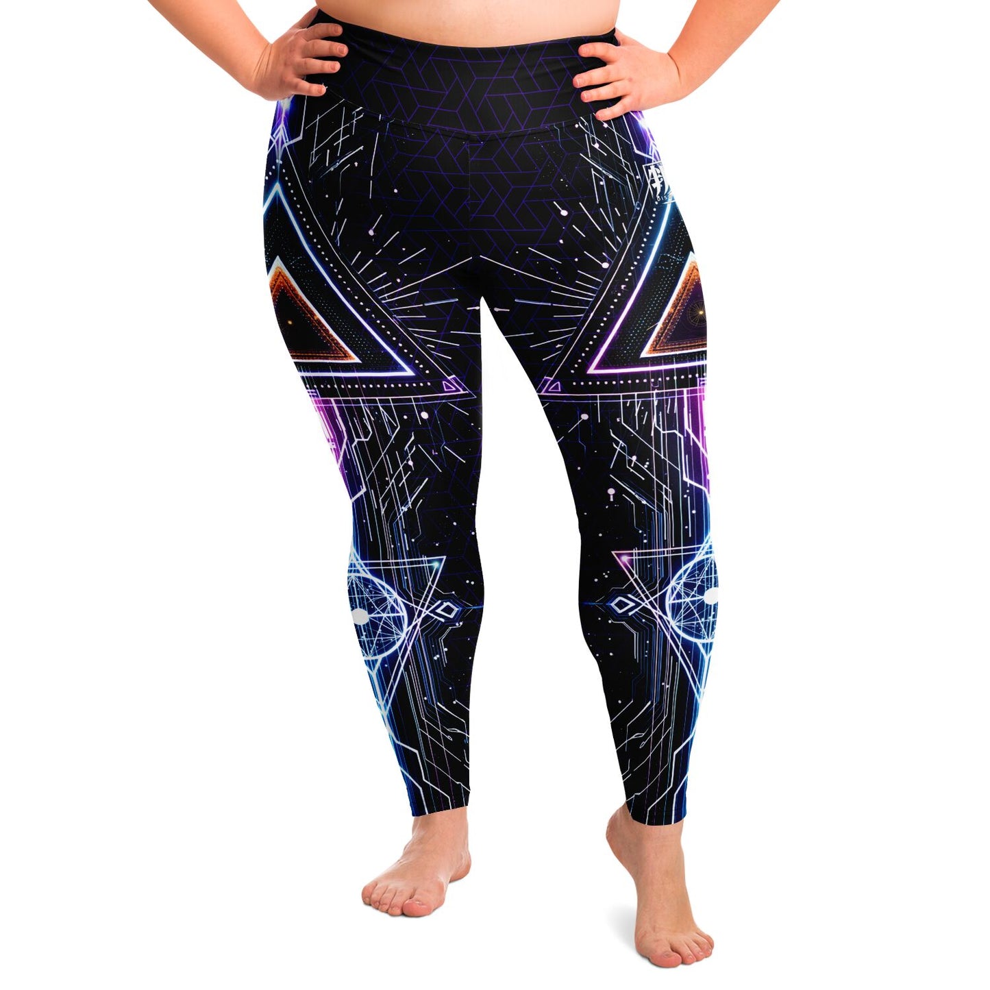 Plus Size Legging - CYBERBLACK