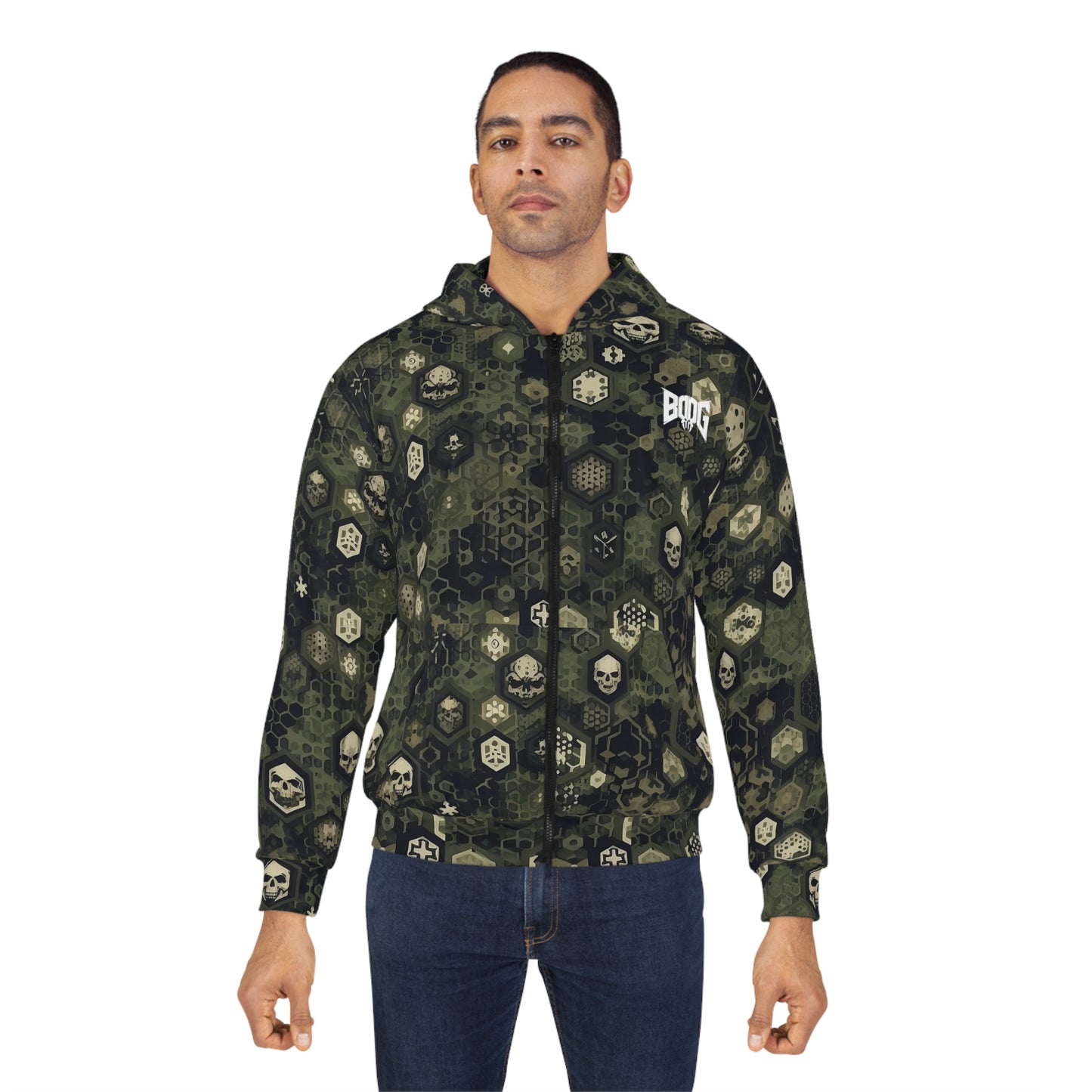 Hexcam Skull Camo Hoodie