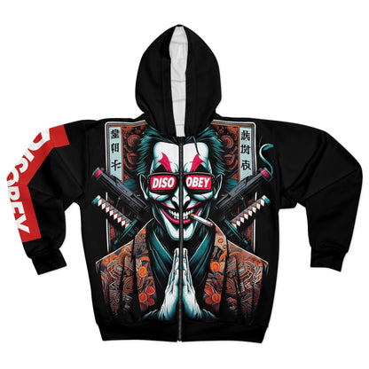 DISOBEY Limited Edition Zip Hoodie (GRATEFUL JACK)