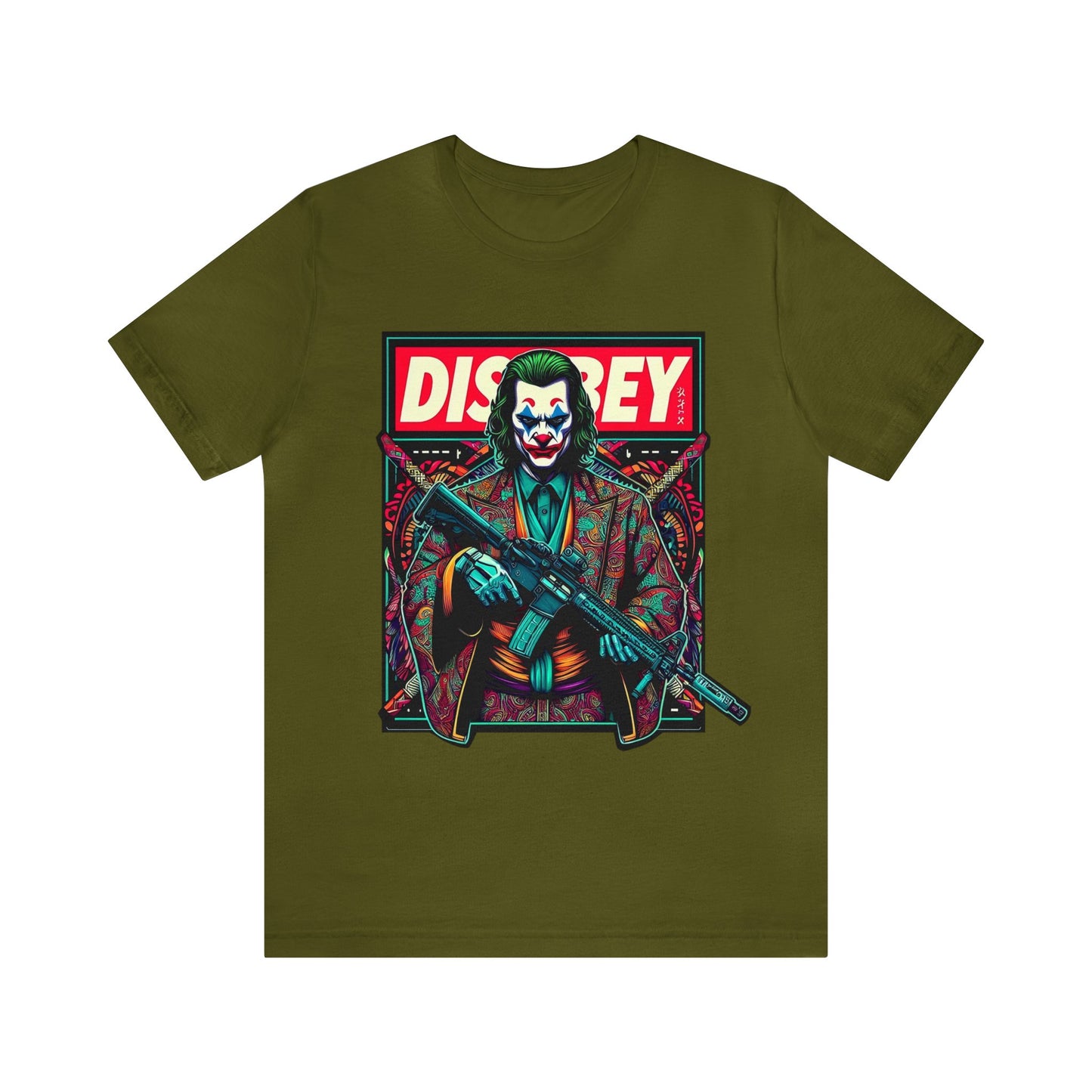 DISOBEY Unisex Tee (ARMED CLOWN)