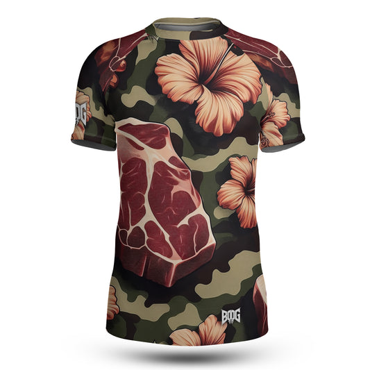 BOOG MEATCAM C Short-Sleeve Rash Guard