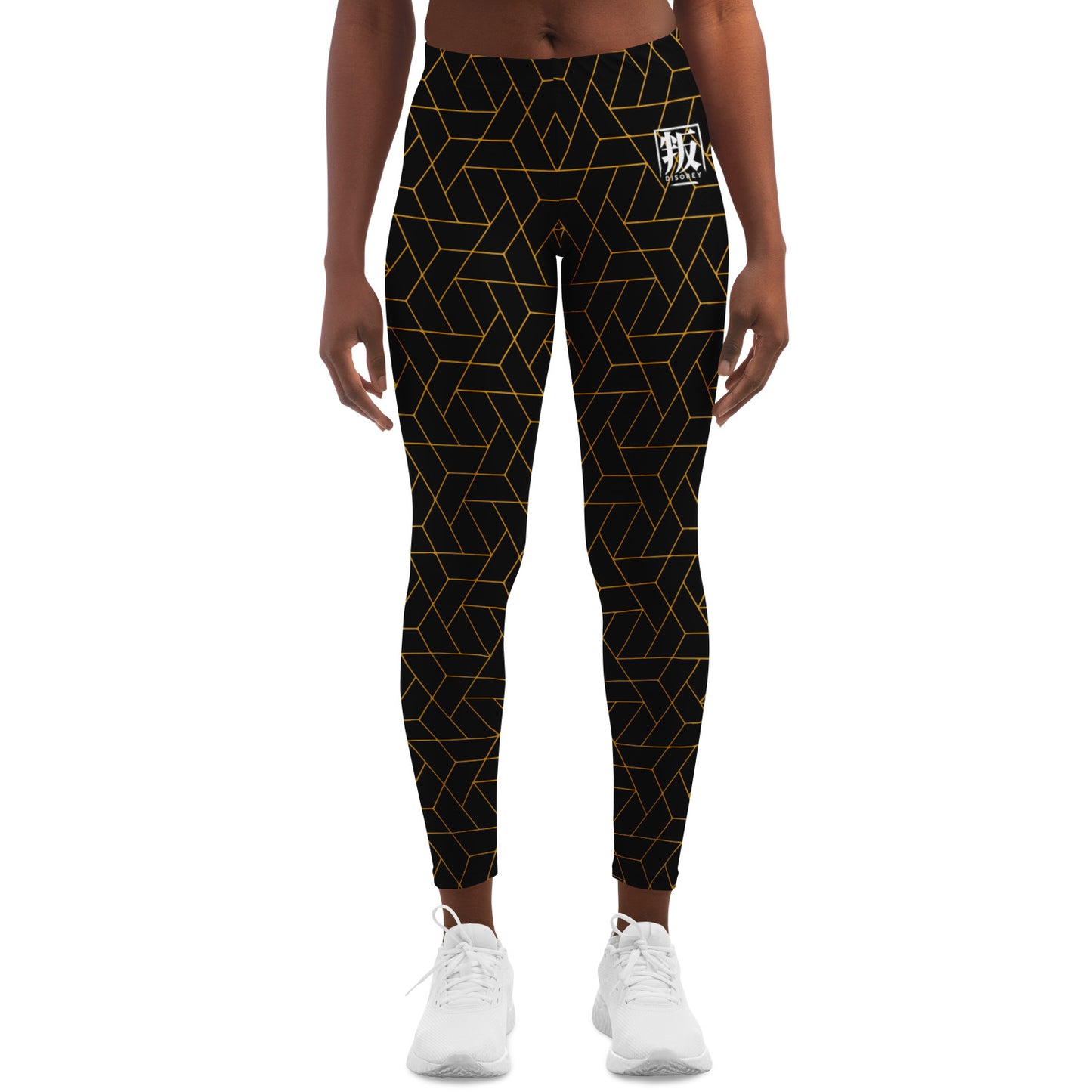 DISOBEY Festival Leggings  -  CYBERBLACK CITRUS