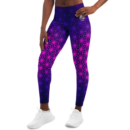 DISOBEY Festival Leggings  -  SACRED G PURP