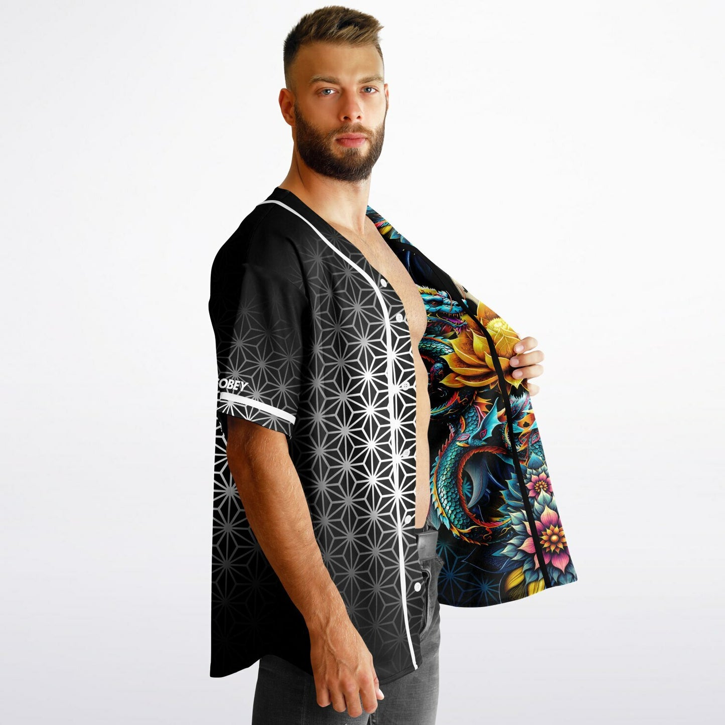 Reversible Jersey - LOTUSFACE 2025 + SACRED G B&W