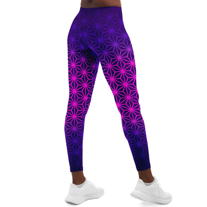 DISOBEY Festival Leggings  -  SACRED G PURP