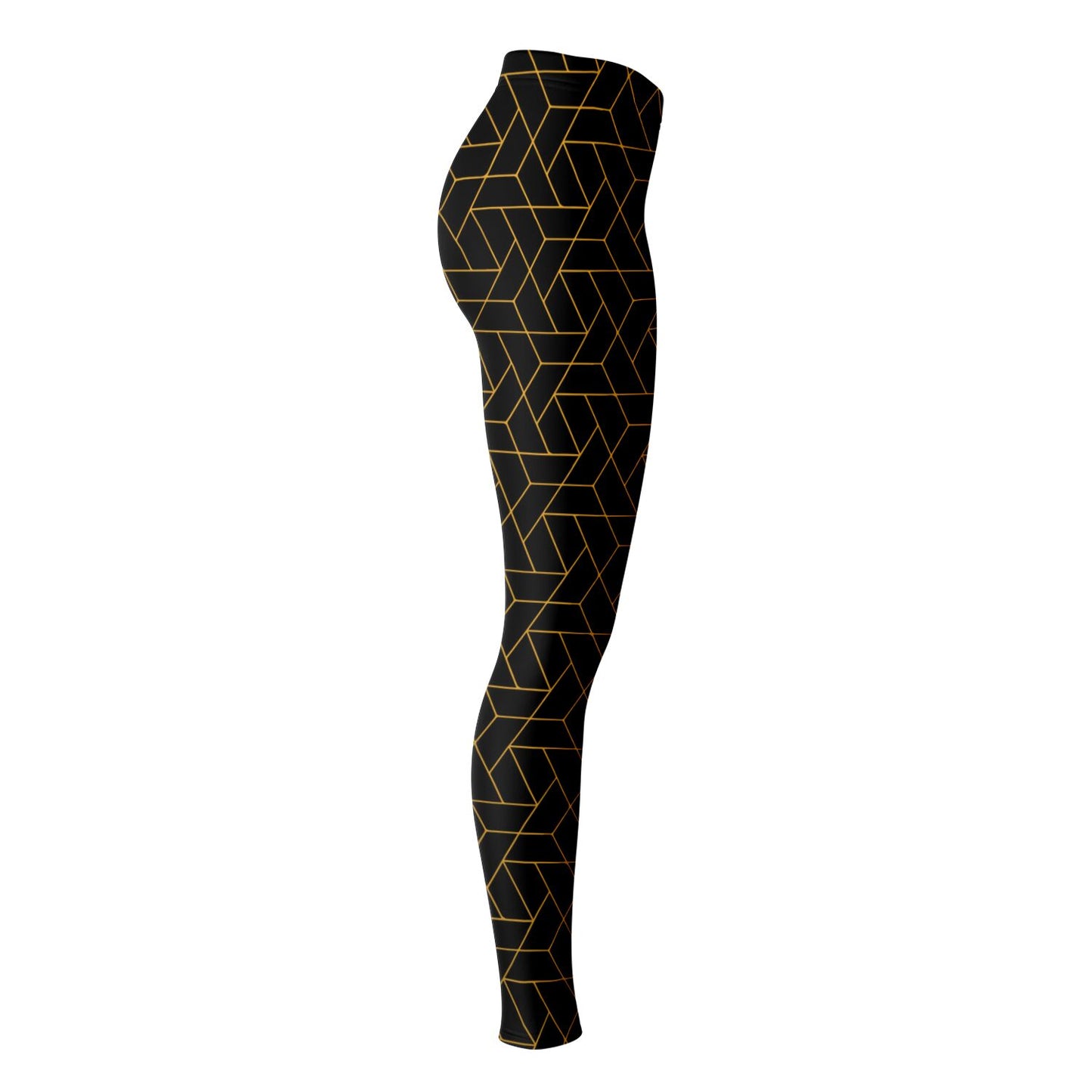 DISOBEY Festival Leggings  -  CYBERBLACK CITRUS