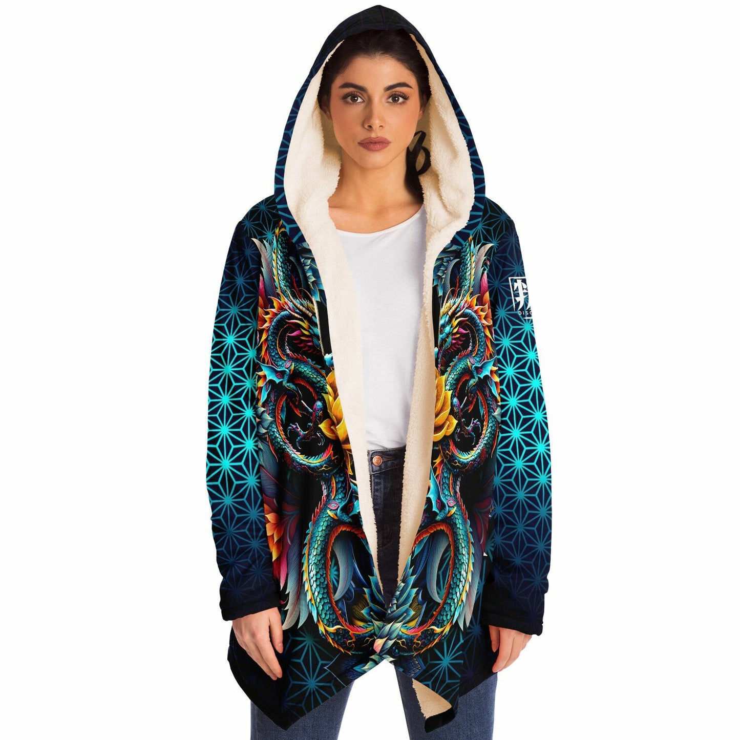 Fleece Lined Festival Cloak - LOTUSFACE 2025