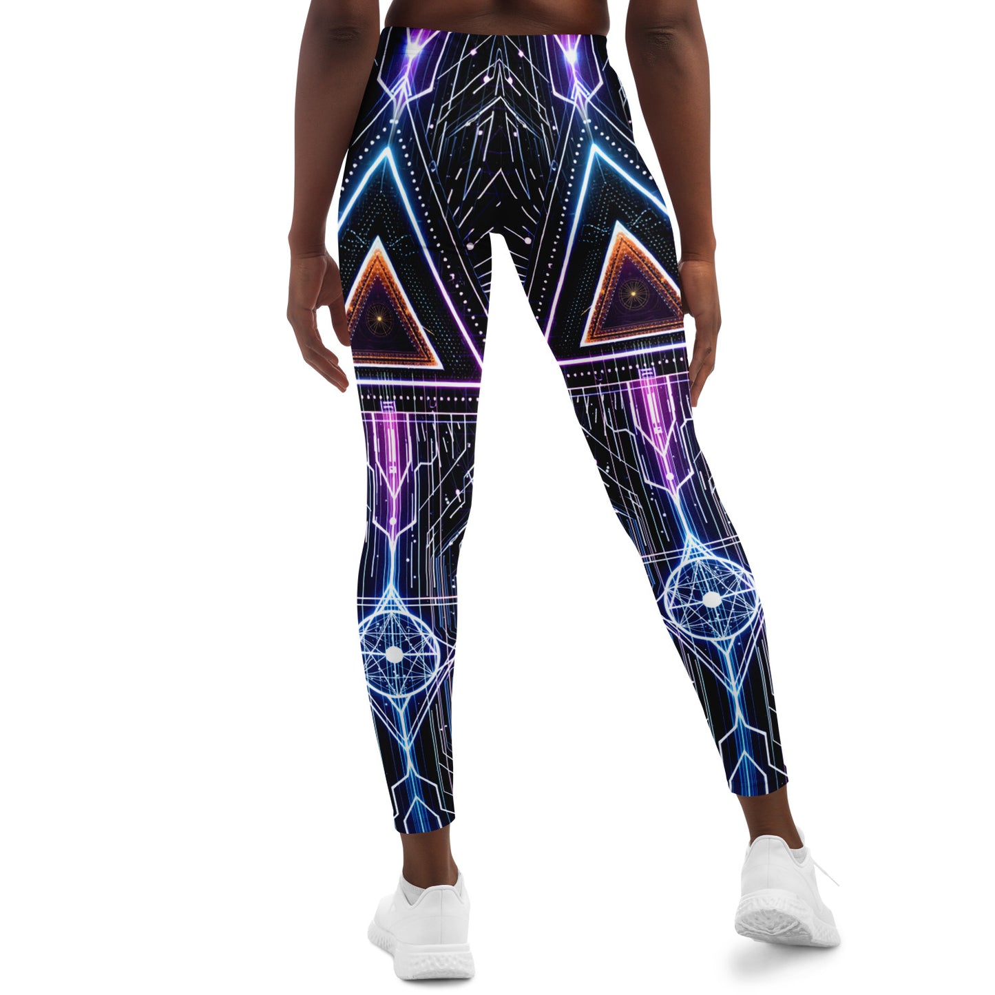 DISOBEY Festival Leggings  -  CYBERBLACK