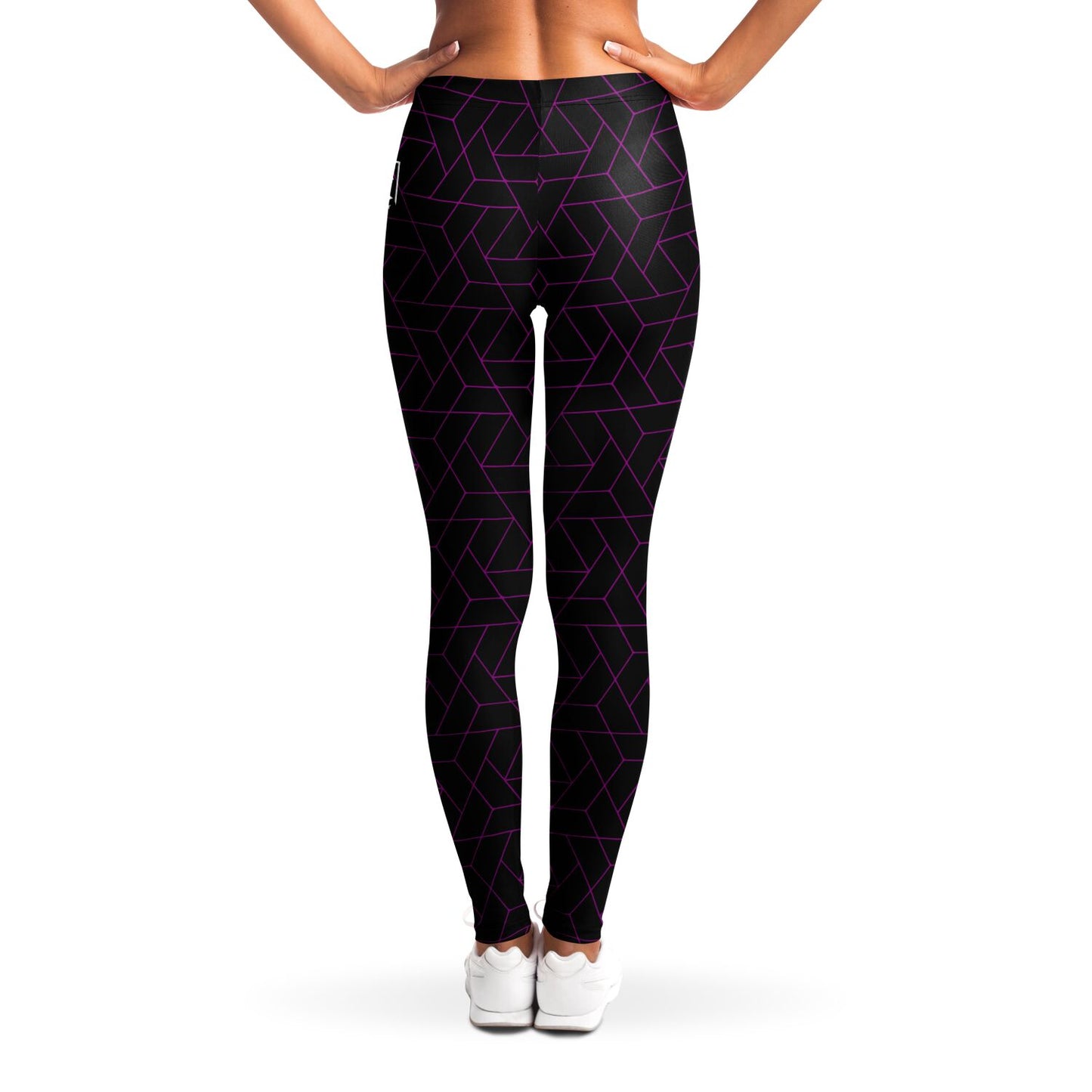 DISOBEY Festival Leggings  -  CYBERBLACK FUSCHIA