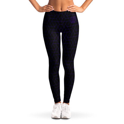 DISOBEY Festival Leggings  -  CYBERBLACK DARK