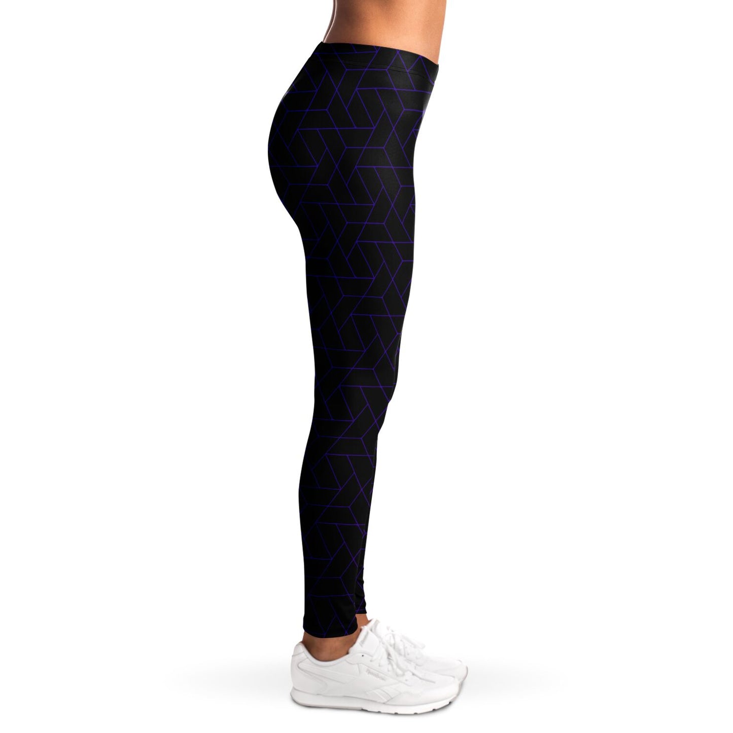 DISOBEY Festival Leggings  -  CYBERBLACK DARK