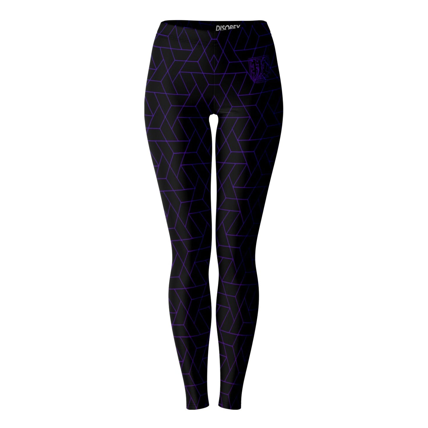 DISOBEY Festival Leggings  -  CYBERBLACK DARK