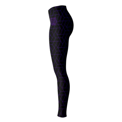 DISOBEY Festival Leggings  -  CYBERBLACK DARK