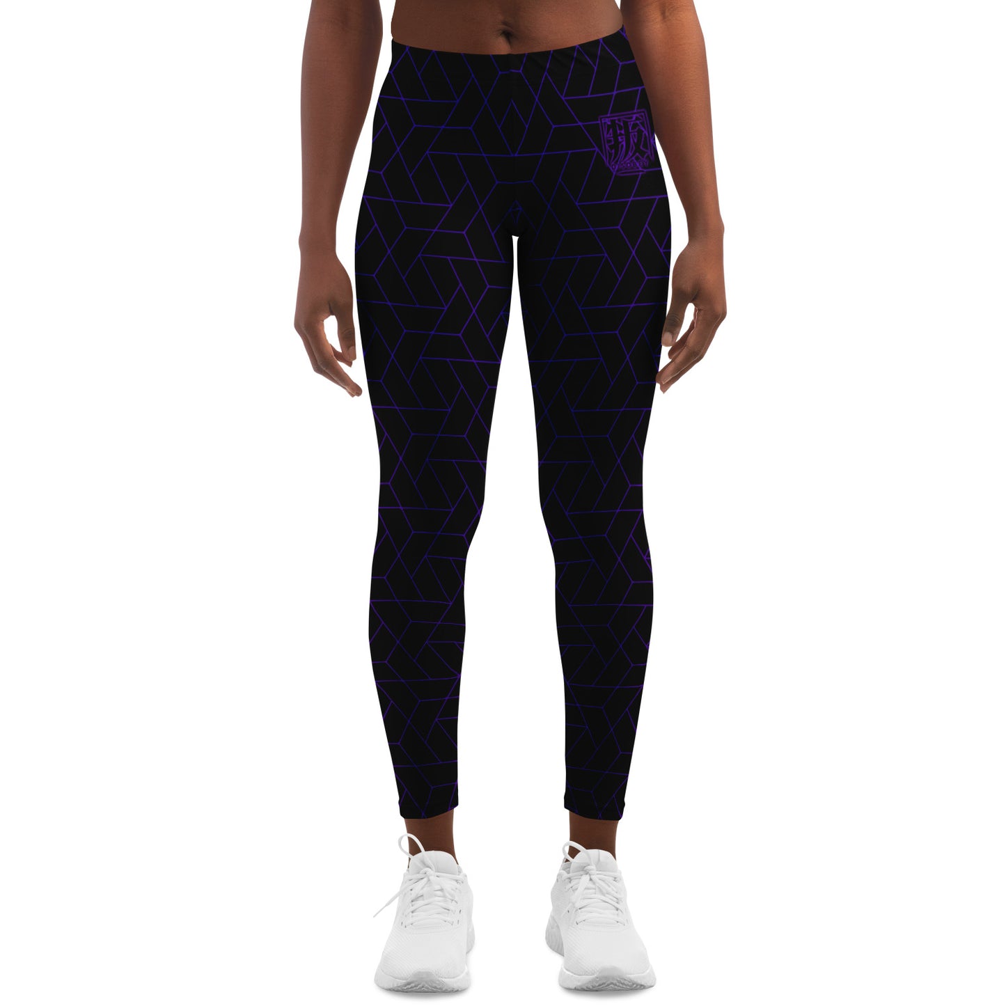 DISOBEY Festival Leggings  -  CYBERBLACK DARK