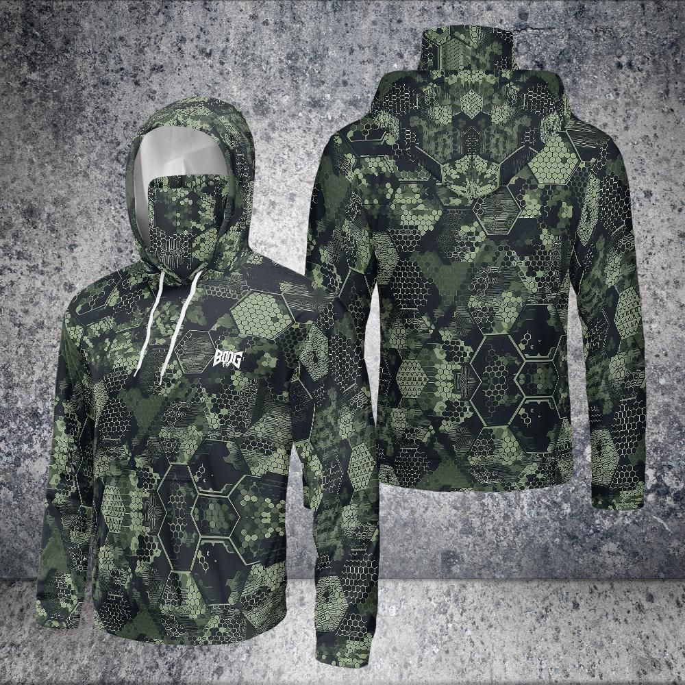 HEXCAM Jungle Gaiter Hoodie